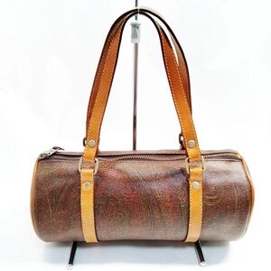 Etro Hand Bag  Brown PVC 2903549